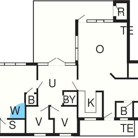 12 Person Holiday Home In Aakirkeby Vester Somarken Ngoại thất bức ảnh